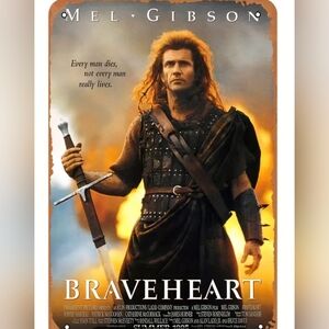 BraveHeart Decorative Tin Sign